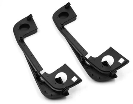 JKELPV Manija de puerta exterior Juego de 4 juntas de goma para manija de puerta exterior de coche para BMW E36, E34, E32, serie 3, 5 y 7 Manilla Tirador Lateral(New Rear Pair)