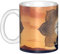 Gpkgsigt Yoga Meditazione Stampa tazza in ceramica Tazze per cappuccino, latte, cereali, yogurt, latte, bevande calde o fredde Forno a microonde