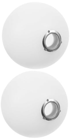 ARTSEWPLY 2 Pantallas De Globo Para Lámpara G9 Repuesto De Vidrio Esmerilado Irrompible 3.93in Iluminación Suave Para Sala Dormitorio Y Comedor