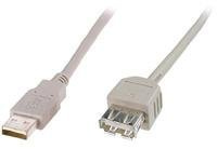 LogiLink CU0012 USB 2.0 Kabel, 5 m grau