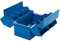 Draper 48566 Barn Tool Box with 4 Cantilever Trays, 460mm , Blue