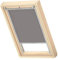 VELUX Original Dachfenster Verdunkelungsrollo, mit Grauer Führungsschiene, Grau, für P08