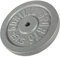 GORILLA SPORTS® Hantelscheiben - Set/Einzeln, 0,5/1,25/2/2,5/5/10/15/20/25/30 kg Gewichte, 30/31 mm, Gusseisen, Silber/Schwarz - Gewichtsscheiben, Bumper Plates