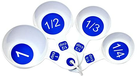 Chef Craft Measuring Cups With Large Print Set Of 4