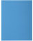 Exacompta - Réf. 807019E - Paquet de 30 sous-chemises ROCK''S 80 g/m2 aux couleurs vives - sous chemises certifiées PEFC™ - dimensions 22 x 31 cm pour format A4 - couleur bleu