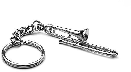 Trombone Schlüsselanhänger mit Präsentation Beutel - 3D-Design ideal für Musiklehrer