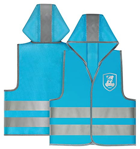 Reer 53012 MyBuddyGuard Sicherheitsweste, Motiv Monster, blau