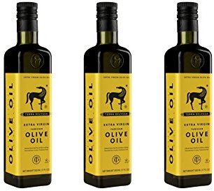 Terra Delyssa Natives Olivenöl, 500 ml, Glasflasche, 3 Stück
