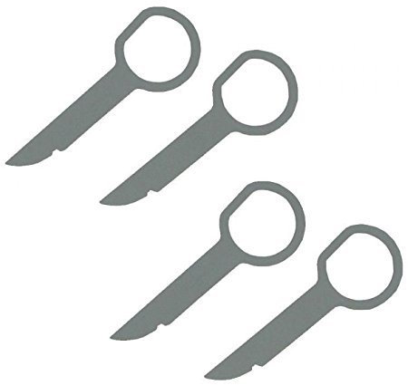 Car CD Radio Stereo Release Removal Keys Tools Compatible with VW Passat Sharan Touareg Golf Mk4