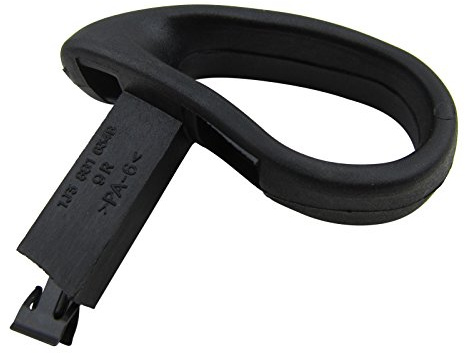 TFS Sitzhebel Links für VW / Audi / Seat - Metall, 100% Metall, Schwarz, L-förmig, Hebel, Kein Schloss, 1 Stück