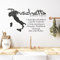 GRAZDesign Wandtattoo Küche Bruschetta Rezept, Wandsticker Sticker, Restaurant Esszimmer, Wanddeko Wandaufkleber, Küchen Deko selbstklebend, 67x40cm, 070 schwarz