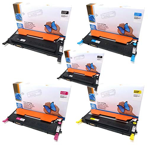 5X Toner (ersetzt CLT-409S) als Ersatz für Samsung CLT-C409S/ELS für CLP-310 CLP-310N CLP-315 CLP-315N CLP-315W CLX-3170FN CLX-3170N CLX-3175 CLX-3175FN CLX-3175FW CLX-3175N