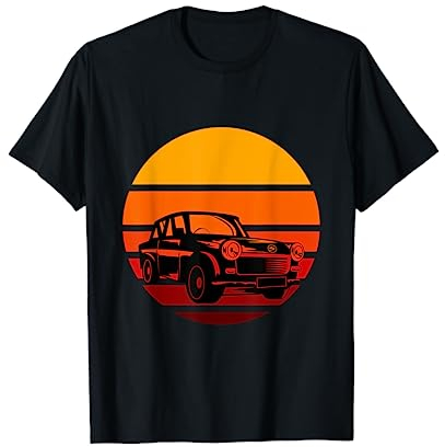 cooles Trabant T-Shirt - DDR Fahrzeuge Zweitakter Trabi T-Shirt