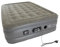 Vango Blissful Double Airbed with Built in Electric Pump, Automatic Silent Top Up Inflatable Mattress, Blow Up Camping Bed for Home, Guest Bed, Custom Comfort Settings, Flocked Surface 191x140x46 cm