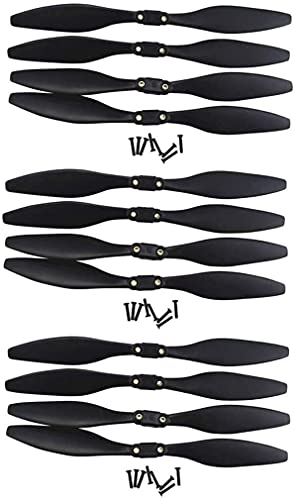 ZYGY 12Stück Luftschrauben für HS720 HS720E Luftaufnahmen Klappbar Bürstenlos Quad-Rotor-Drohne