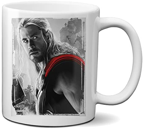 Mugtime (TM) - Chris Hemsworth Thor Coffee Tea Ceramic 330ml 11oz Mug Cup