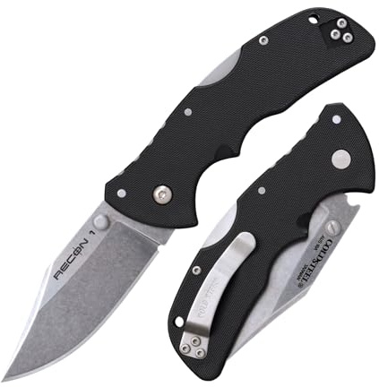 Cold Steel Mini Recon 1 Lockback, schwarz | AUS 10A