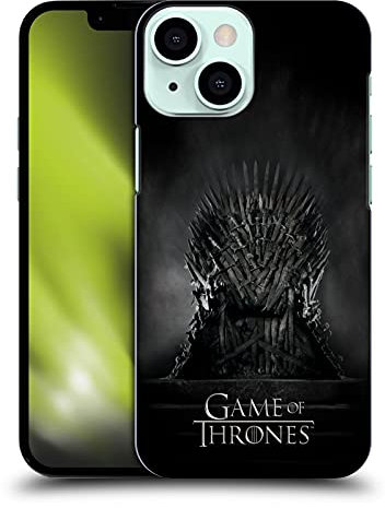 Head Case Designs Officially Licensed HBO Game of Thrones Iron Throne Key Art Hard Back Case Compatible With Apple iPhone 13 Mini