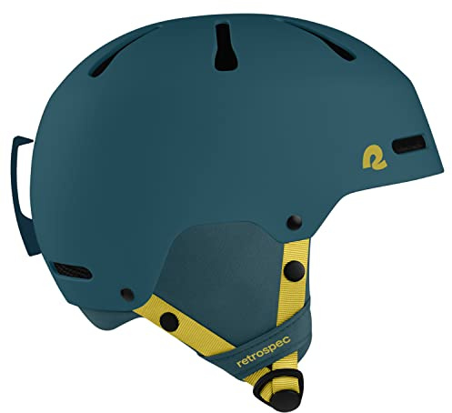 Retrospec Comstock Kids Ski Helmet & Snowboard Helmet - Durable ABS Shell, EPS Foam Protection, Adjustable Fit with Vents - Snow Sports Helmet for Youth Boys & Girls