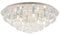 Lindby Kristall Deckenlampe chrom, Kronleuchter Deckenleuchte 8x G9 ohne Leuchtmittel Wohnzimmerlampe Schlafzimmerlampe Esszimmerlampe Büro