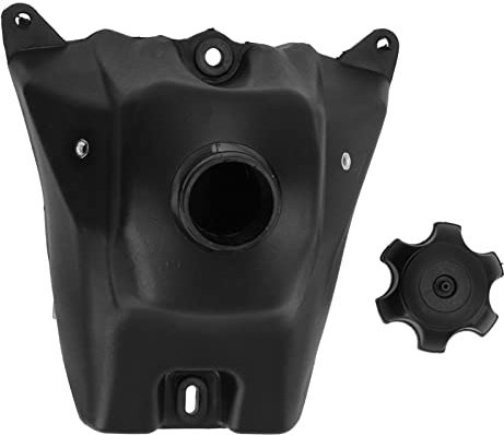 KIMISS Kraftstofftank ABS Powersports Gastanks Schwarz Dirt Pit Bike Kraftstofftank mit Deckel für XR50 CRF50 SR70 SR70B SR70c SR110