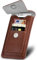 ONEFLOW Zeal Étui de protection compatible avec Google Pixel 7 avec compartiment pour cartes - Protection complète à 360 degrés - Étui de ceinture en cuir végétalien - Marron
