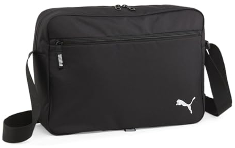 PUMA Team Messenger Bag, Borse a Tracolla Unisex, Black, OSFA
