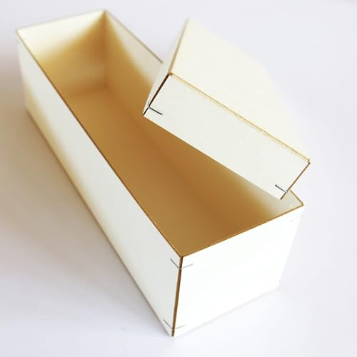 Weiße Kerze mit vierblättrigen Kleeblatt und Schriftzug Glückslicht! Geschenk Geburtstag Glück, Gr. Kerzenbox