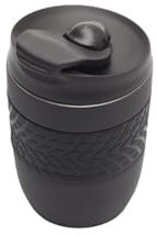 Generisch Thermo Kaffeebecher 200 ml, Isolierbecher Thermobecher, Schwarz
