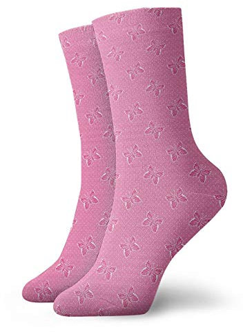 Aliment Chaussettes de sport rembourrées colorées pour homme/femme, Rose fuchsia pâle_11, taille unique
