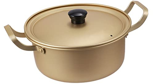 MAGICLULU Instant Noodle Pot Korean Ramen Pot Aluminum for Cooking Noodles in Kitchen for Quick Meals