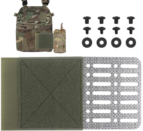 Plate Carrier Vest Extender, Vest Extension Wing, Carrier Vests Camouflage Plate Wing, Quick-Access Vests Belt Extension for Extra Storage