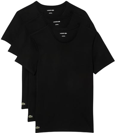 Lacoste Lounge Shirt Herren 3er Pack - TH9007, Farbe:Schwarz 031, Textil:S