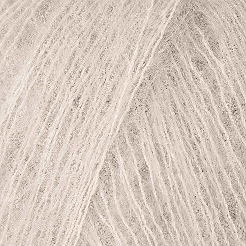 LANA GROSSA Silkhair | Feines Lace-Garn aus Superkid Mohair mit Seide | Handstrickgarn aus 70% Mohair (Superkid) & 30% Seide | 25g Wolle zum Stricken & Häkeln | 210m Garn FB 41