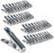 Probache IDMarket - 40 Pinces à Linge INOX, Pinces incassables, inusables, ne rouillent Pas, Gris