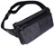 Leder Bauchtasche Gürteltasche für Männer Frauen Outdoor Reisen Jagd Wandern Camping Hüfte Gürtel Handy Geldbörse Brieftasche Tasche, Schwarz