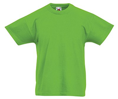 Fruit of the Loom Childrens/Kids Original Short Sleeve T-Shirt (3-4 Years) (Lime)