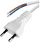 EMOS Netzkabel/Stromkabel/Ersatzkabel/Anschlusskabel, 3 m, Euro Stecker, für Leuchten, Lampen, Leuchtmittel