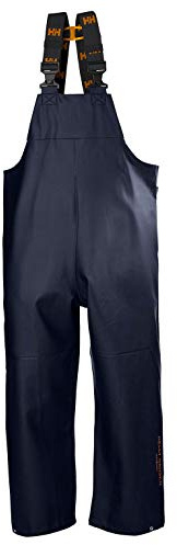 Helly Hansen Workwear Men's Gale Waterproof Rain Bib Trousers, Navy, 3XL