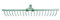 RASTRELLO DA FIENO 20 denti - cm 62