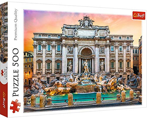 Brandsseller Puzzle - Trevi Brunnen 500 Teile