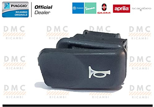 INTERRUTTORE PULSANTE CLACSON CLAXON PIAGGIO VESPA LX 50-125 - 150 - VESPA GTS 125-250 - 300 ORIGINALE