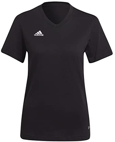 adidas Damen Entrada 22 Tee, Black, XL
