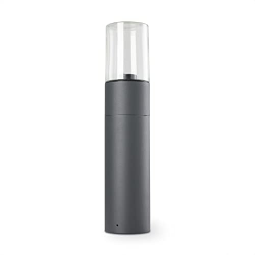 Paco Home Lampe Outdoor Außenlampe Deko Garten Wegeleuchte Pollerleuchte Gartenhaus Standleuchte E27 IP54, Farbe:Typ 1 - E27, Leuchtenform__Größe:50cm