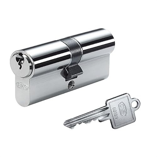 Profilzylinder BKS PZ 88 in Heunert Schließung Baulänge: 27/31 ohne GF mit Gleichschließung mit je 3 Schlüsseln