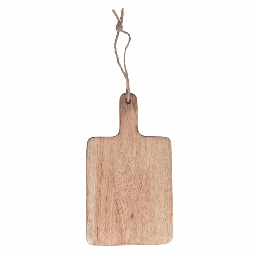 Tabla de cortar de madera de mango 25 x 14 x 2 cm, SìChef