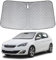Opaltool Parasol Coche Delantero Plegable Repuesto para Peugeot 308 2013-2021, Coche Sol Sombra Bloquea los Rayos UV en el Interior del Parasol Protector