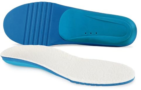 riemot Solette Sportive e Termiche Invernali per Uomo e Donna, Solette per Stivali da Lavoro, Scarpe da Passeggio e Sportive con Assorbimento degli Urti e Massimo Comfort - Beige 45 EU