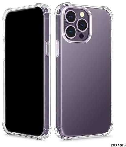 Transparent, waterproof and shockproof case compatible with Iphone 15 pro