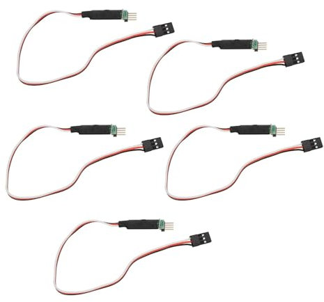 5Pcs RC Auto Blinklicht RC CH3 Control Schalter Fernbedienung Auto Dritten Kanal Licht Empfänger Kabel Schalter